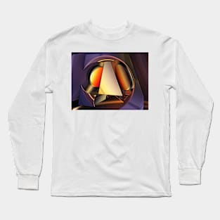 Portrait of the Artist as a Young Robot Long Sleeve T-Shirt